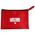 Travel Fleece Blanket with Carrying Case